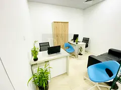 Fully Furnished office | Bank account assistance | free utilities