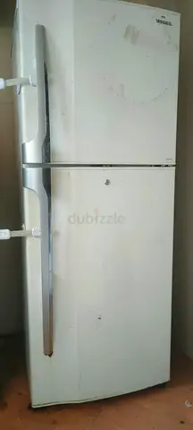 Double Door Toshiba Refrigerator in Good condition for sale.