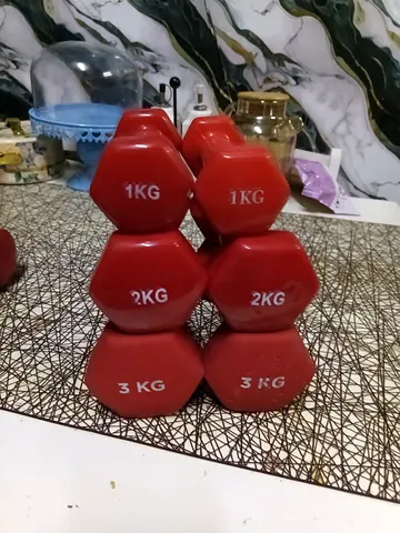 Dumbbells set 1 2 3 kg