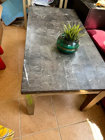 Elegant Rectangular Stone marble  Table