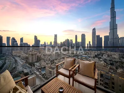 Burj Khalifa View | Furnished | Vacant
