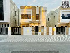 Villa for sale opposite a garden, including registration fees, electricity, water and air conditioni