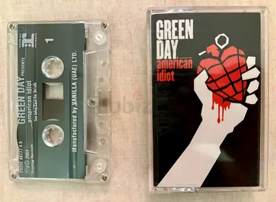American Idiot – Green Day (2004) Audio Cassette Tape