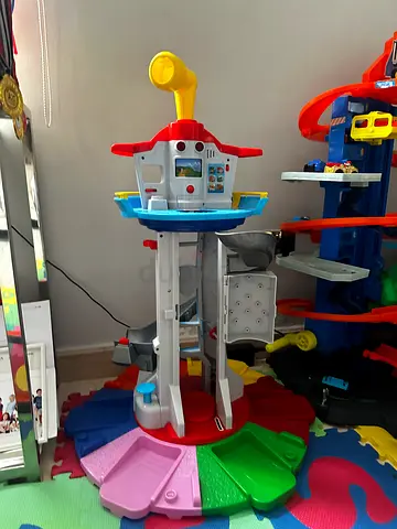 My multi-level toy car playset / parking garage - good condition