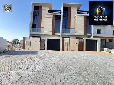 A golden opportunity to own a modern villa in Al-Haliyo 2 – two floors and a roof, at a price that includes electricity, water, and central air condit