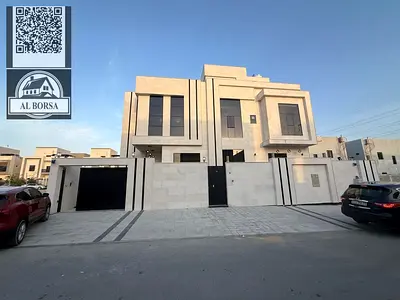 ✨ Brand new villa in Al Yasmin, opposite Al Rahmaniya | 6 master bedrooms + prime location | Super Deluxe | AED 140,000
