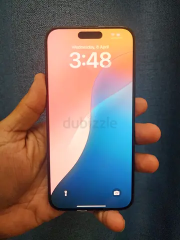 Iphone 15 pro max LLA 256Gb Dual esim just display message face iD working