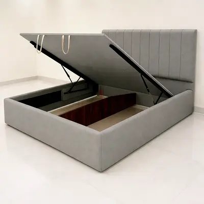 Stylish brand new Queen size bed hydraulic storage bed Double bed available