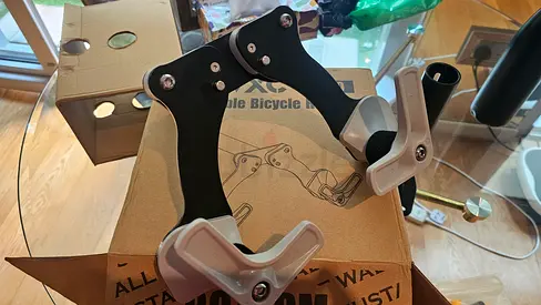 Bike wall hanger