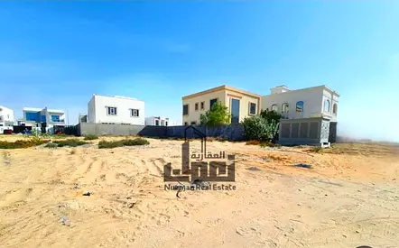 ارض للبيع فى حوشى بمساحة 5411قدم تصريح ارضى واول و50%روف  تملك حر للعرب السعر 1300000درهم