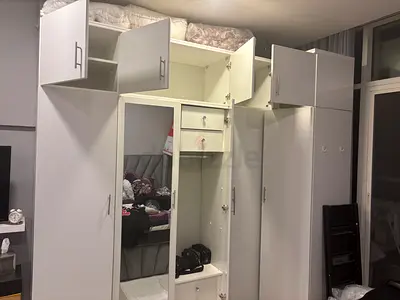 Closet with Modern Beige Safe with Digital Lock| Best offer get this valuable piece