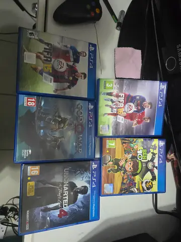 Collection of Sony PlayStation 4 Video Games