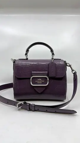 Coach Morgan Top Handle Amethyst
