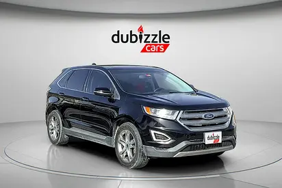 AED 1012/month | 2017 Ford Edge  | GCC Specs | Ref#448336
