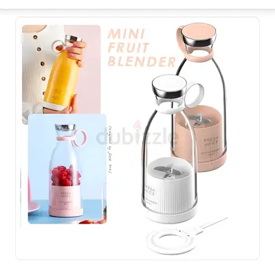 My Portable Mini Fruit Blender — USB Rechargeable Personal Juicer