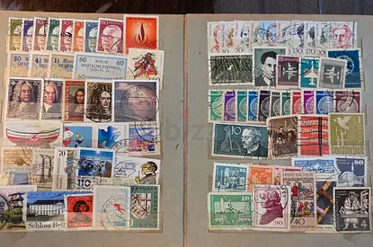 167 German Stamps for AED 75