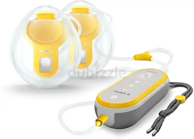 Medela Freestyle Hands-Free Double Electric Breast Pump with Wearable Cups, App Connectivity, Portab