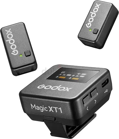 GODOX Magic XT1 Noise Cancellation 2.4GHz Wireless Microphone OLED