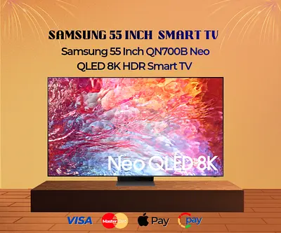 Samsung 55 Inch TV QN700B Neo QLED 8K HDR Smart TV