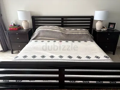 King bed with side tables