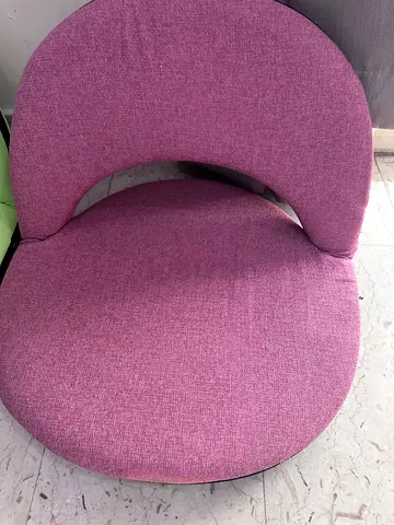 4 foldable floor chair with back support 4 pieces