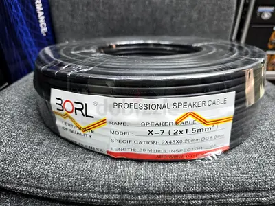 Borl Professional Speaker cable X-7 (80 Meters) - Brand New