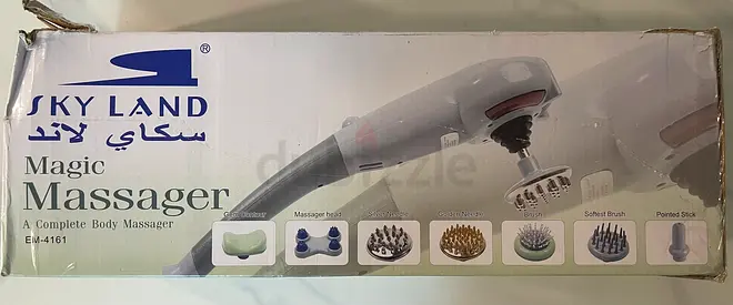 Skyland Massager with 7 different heads