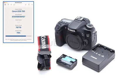 Used Canon 70D Camera Body