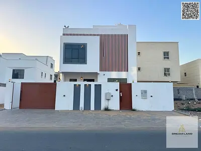 A villa with a price including electricity, water and air conditioning on the main street, ready to move in, in the most prestigious areas of Ajman. F