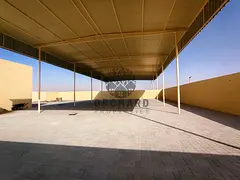 Open yard with shade and interlock with 2 shops yearly rent 180000