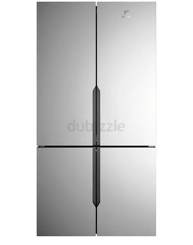 Electrolux 4-Door Stainless Steel Refrigerator - Good Condition