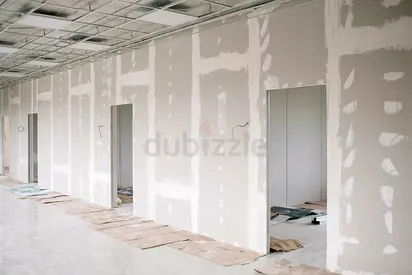 I do all kind of gypsum partition work in abu Dhabi area