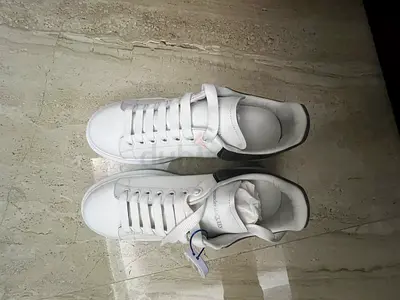 Alexander McQueen White Oversized Sneakers