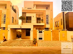 Luxury villa for sale in Al Helio – Ajman | With swimming pool, rooftop terrace, and spacious outd