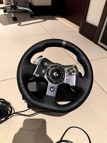 Logitech steering wheel , gear shifter , pedals
