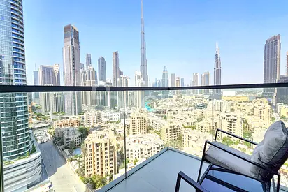 1 Bedroom | Furnished | Burj Khalifa View