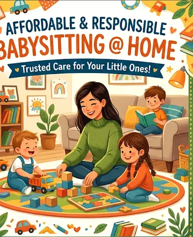 Trustworthy  Professional baby sitting @ home