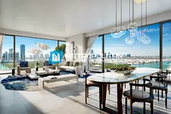 1BR w/ Partial Sea View | 2 Balconies | Waterfront