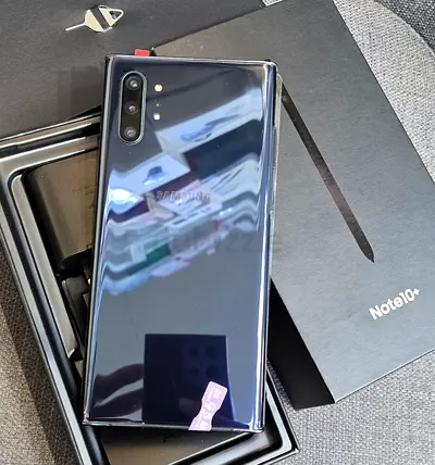 Samsung Galaxy Note10+ Black (boxed) - used, working