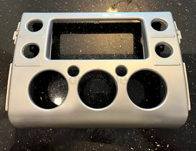 Original Toyota FJ Cruiser 2009-2021 Radio/CD Player faceplate / frame