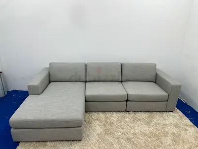Perfect condition home centre eterno lshape sofa