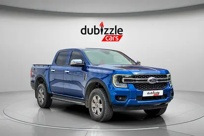 AED 1275/month | 2023 Ford Ranger XLT | GCC Specs | Ref#447461