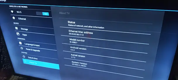 AMAZING CONDITION IKON LED TV (Model K-80227) (Price is negotiable)