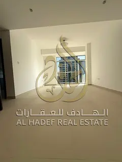 Two-bedroom apartment with a living room in Al Majaz 1 area. Excellent size, maid's room, 4 bath