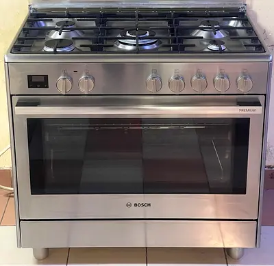 Bosch series 8 gas cooker 90cm 1800