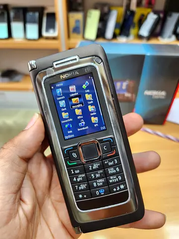 My Nokia stainless-steel slider phone — working