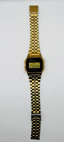 Casio A153WG8 Mens Digital Watch, Digital Display And Stainless Steel Strap