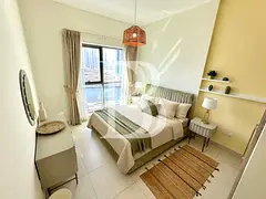 Partial canal and Burj Khalifa view | High floor