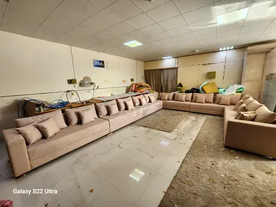 Spacious L-Shaped Sofa for Sale