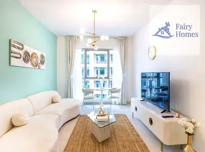 Furnished 1BR | Burj Khalifa View | Chiller Free | Vacant